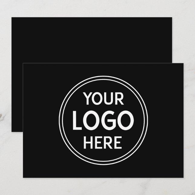 Stiliga & Moderna Anpassade Skapelser Verifierade  Inbjudningar (Fram/baksida)