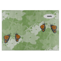 Stiliga Monark Fjärilar Namngivna Gröna