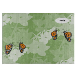 Stiliga Monark Fjärilar Namngivna Gröna