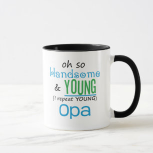 Stiliga och unga Opa Mugg