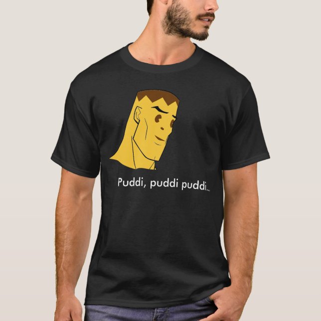 Stiliga Puddi Puddi T-shirt (Framsida)