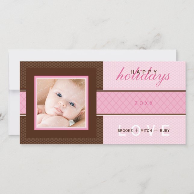 STILIGT JULKORT :: söt 4 (Framsida)