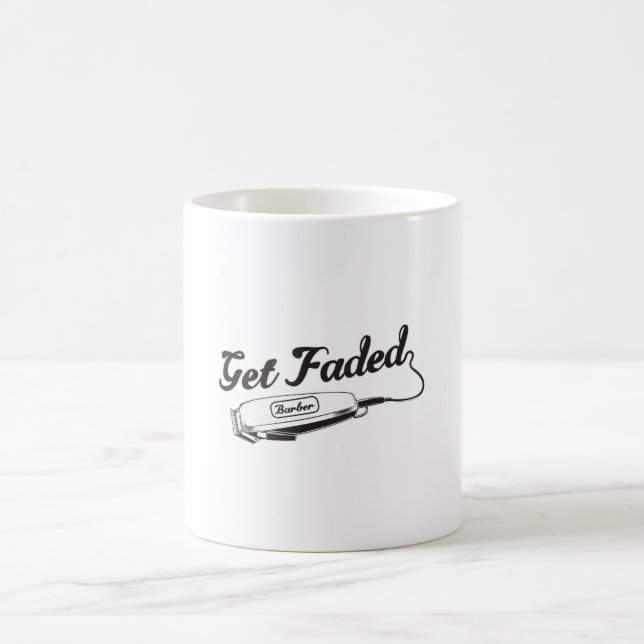 Stililist Barber Get Faded Hairdresser Gift Idea Kaffemugg (Center)
