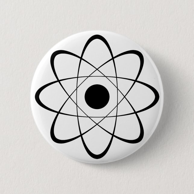 Stiliserad atom-symbol knapp (Framsida)