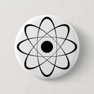 Stiliserad atom-symbol knapp