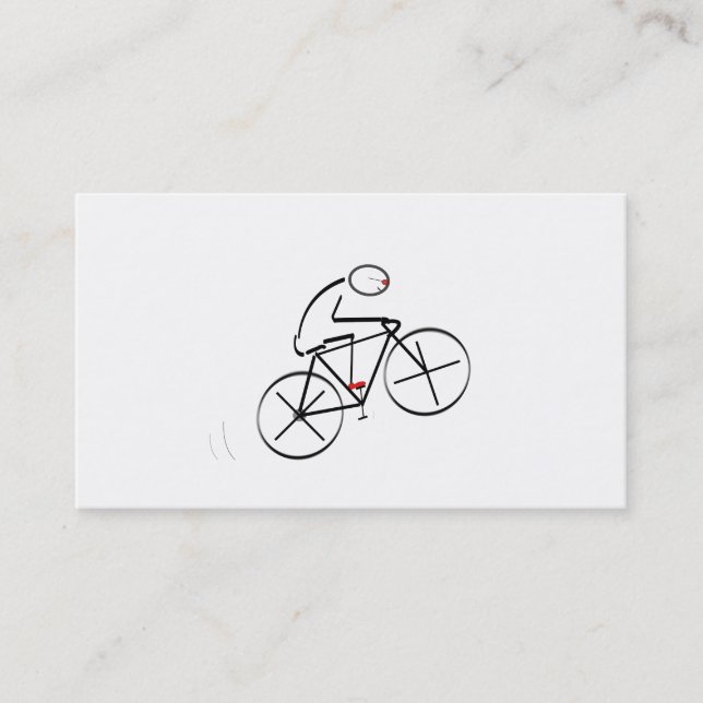 Stiliserad bibliografisk design visitkort (Framsida)
