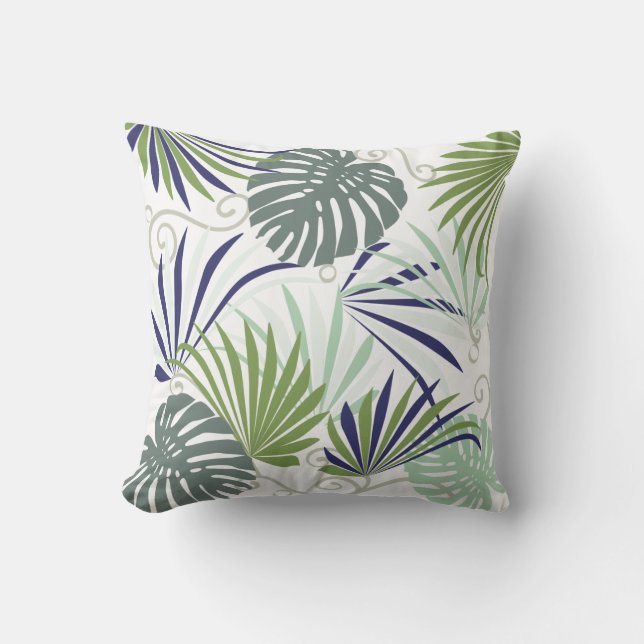 Stiliserad bildkudde för populära växter kudde (Framsida)