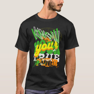 Stiliserad blomillustration – Elegant natur T Shirt