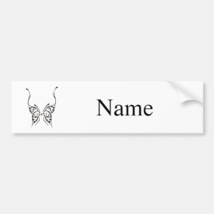Stiliserad Butterfly Tattoo Thunder_Cove Bildekal