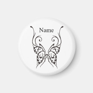 Stiliserad Butterfly Tattoo Thunder_Cove Magnet