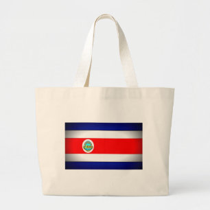 Stiliserad Costa Rica Flagga Jumbo Tygkasse