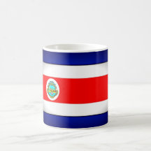 Stiliserad Costa Rica Flagga
