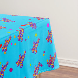 Stiliserad dekorativ övertoning 16 på blå