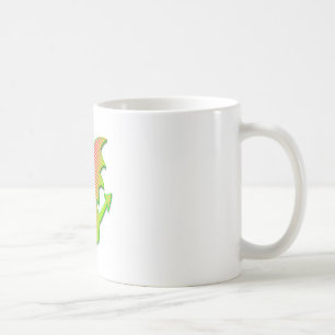 Stiliserad dragon kaffemugg