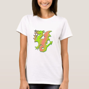 Stiliserad dragon t shirt
