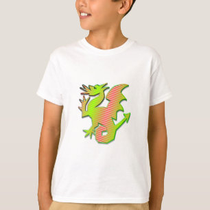 Stiliserad dragon tee shirt