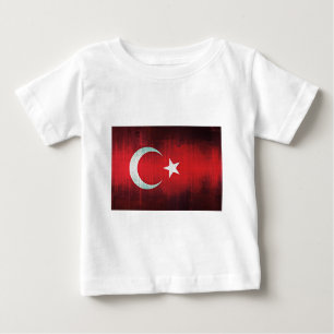 Stiliserad Flagga i Turkiet Tee Shirt