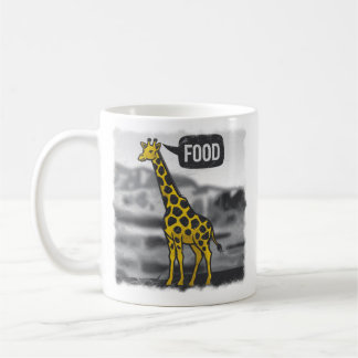 Stiliserad giraffe kaffemugg