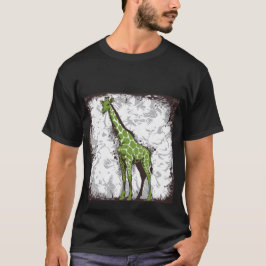 Stiliserad giraffe t shirt