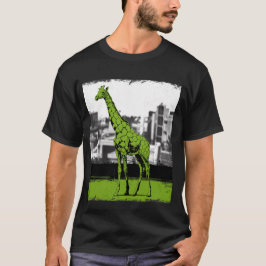 Stiliserad giraffe t shirt