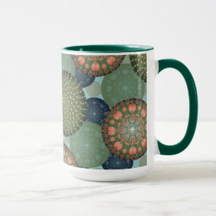Stiliserad koral för kustnära Chic Mugg