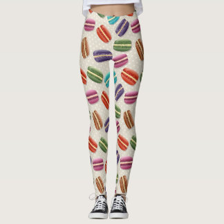 Stiliserad makron leggings