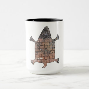 Stiliserad sköldpadda - Mimbres Pottery Design Mugg