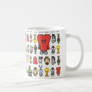 Stiliserad TWEETY™ och vänner Kaffemugg