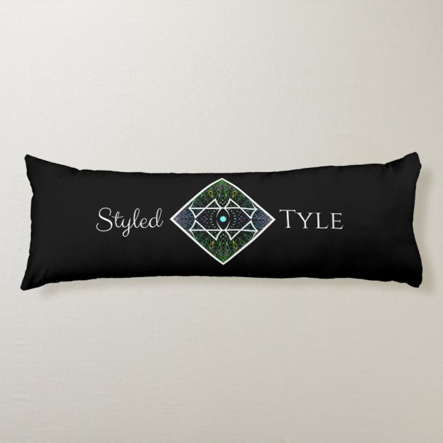Stiliserad Tyle-logotyp Kroppskudde (Framsidan)
