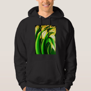 Stiliserade Gulter för belysning Hoodie