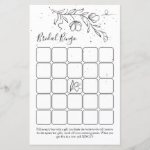 Stiliserat bingo-spel för blommar gren möhippa