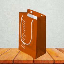 Stiliserat skript Bröllop Bridesmaid för bränd Ora