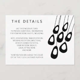 Stiliserat visitionsemballeringskort för peacock-b tilläggskort