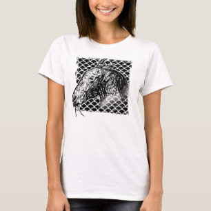 Stilistiskt mönster t shirt