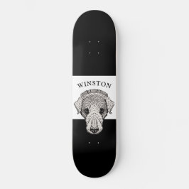 Stilize Labrador Retriever Personlig Skateboard