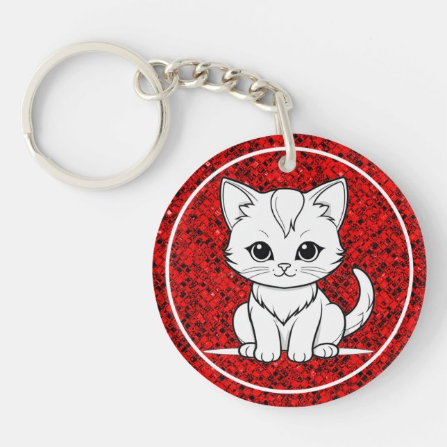 Stilized Cat Kitten Line Art Design-52315 (Framsidan)