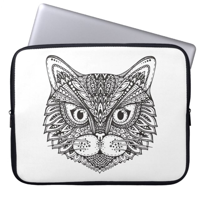 Stilkatt Laptop Sleeve (Framsidan)