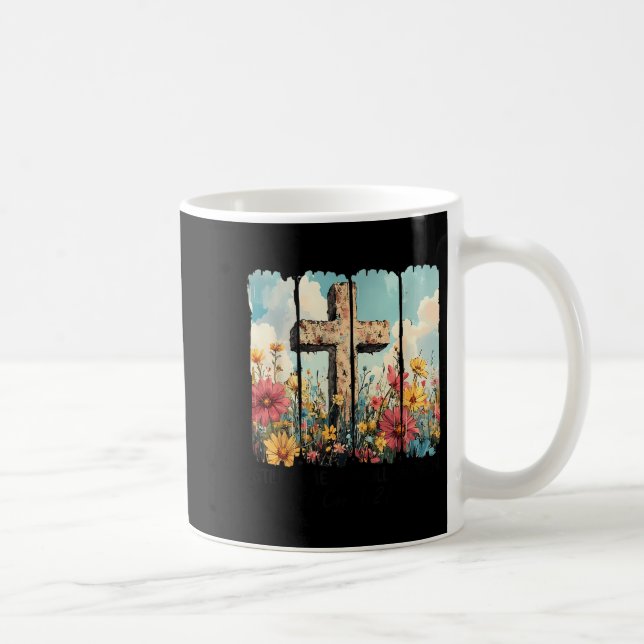 Still A Mess Still Chosen Funny Christian Jesus Fa Kaffemugg (Höger)