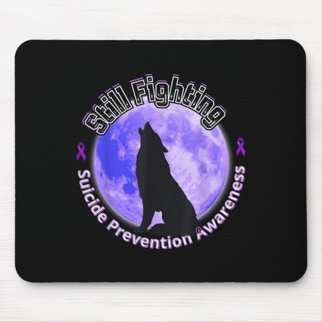 Still Fighting Suicide Prevention Awareness Wolf  Musmatta (Framsidan)