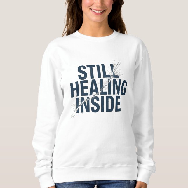 Still Healing Inside – Brain Injury Awareness Mini T Shirt (Framsida)