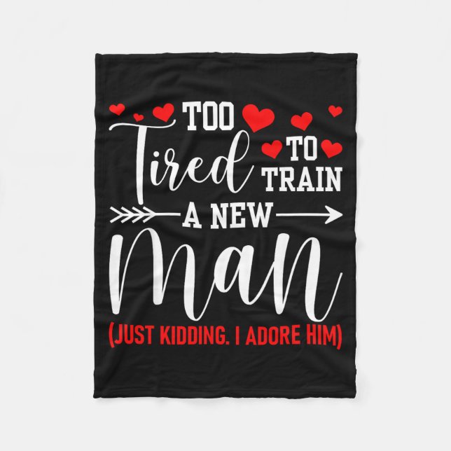 Still In Love With Her - Too Tired To Train A New  Fleecefilt (Framsidan)