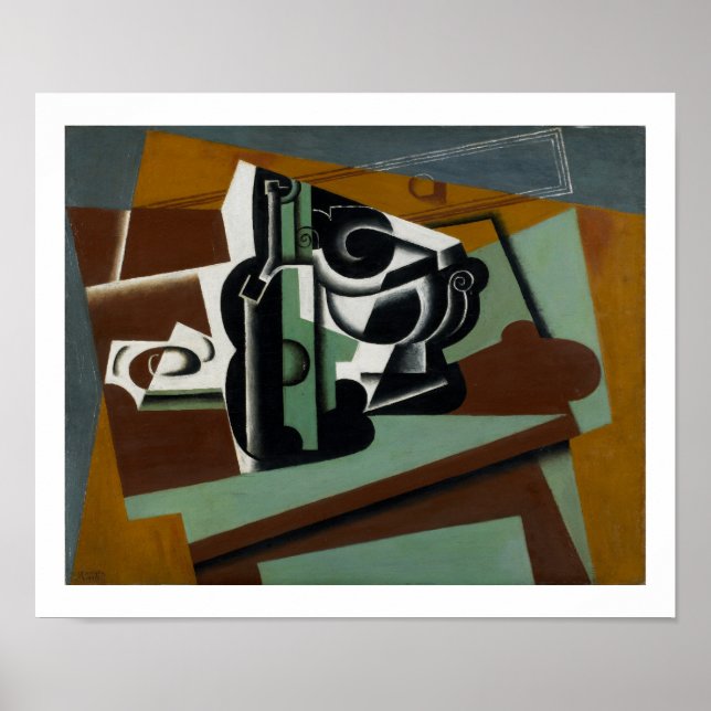 still Life, 1917 (olja på panel) Poster (Framsidan)