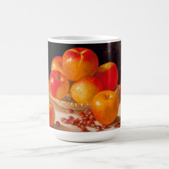 Still Life, Apples and Chestnuts Kaffemugg (Center)