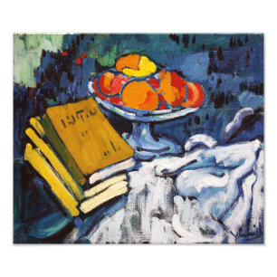 still Life Bokar och Bowl   Maurice de Vlaminck   Fototryck