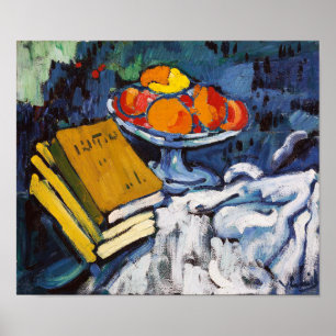still Life Bokar och Bowl   Maurice de Vlaminck   Poster