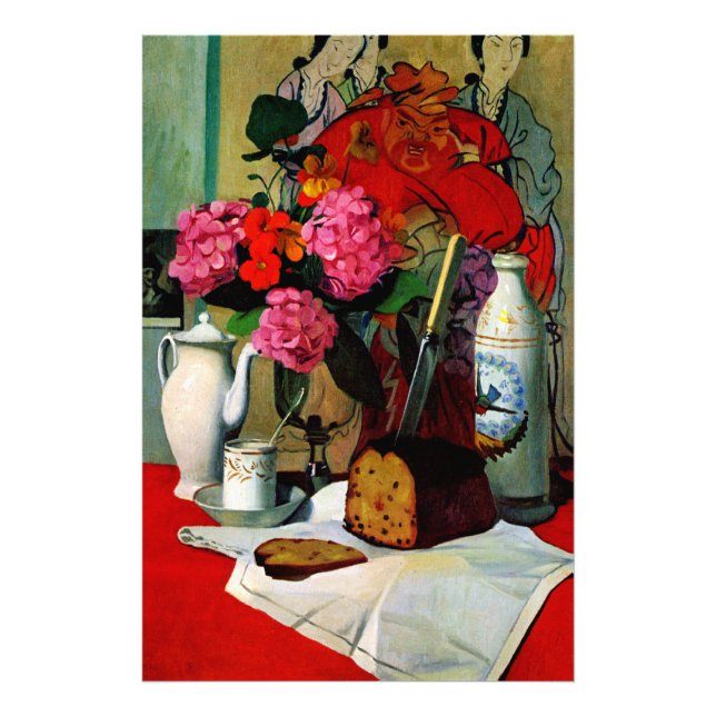 Still Life in Chinese Painting  Fototryck (Framsidan)