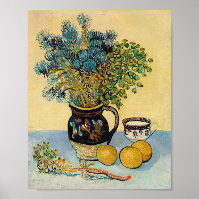 still Life Nature Morte Vincent van Gogh Painting Poster (Framsidan)