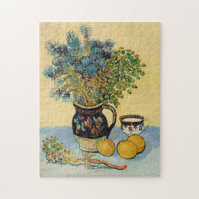 still Life Nature Morte Vincent van Gogh Painting Pussel (Vertikal)