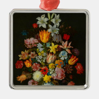 Still Life of Flowers in a Wan-Li Vase Julgransprydnad Metall