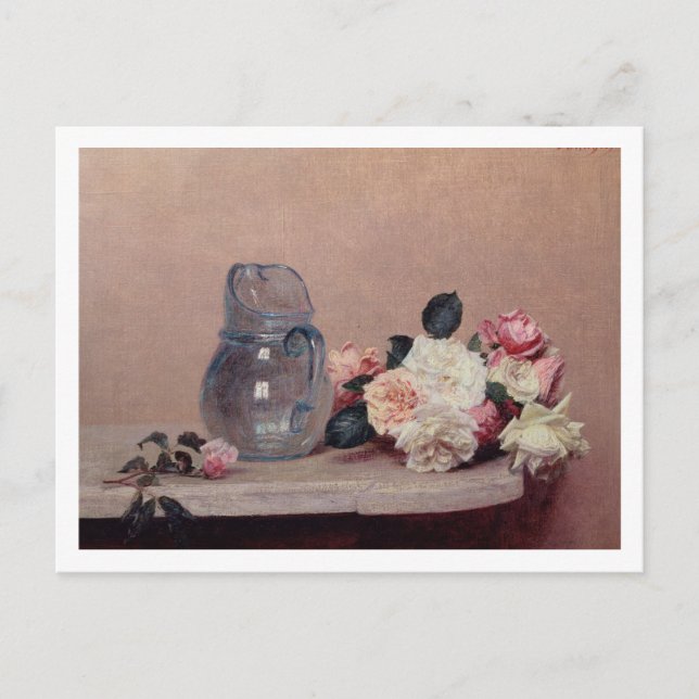 still Life with Ro, 1889 (olja på canvas) Vykort (Framsida)